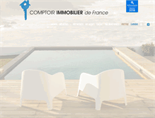 Tablet Screenshot of cif-immo.com